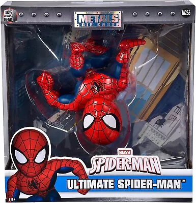 Jada Die-Cast 6  / 15cm Marvel Ultimate Spider-Man Metalfigs Collector Figurine • £29.99