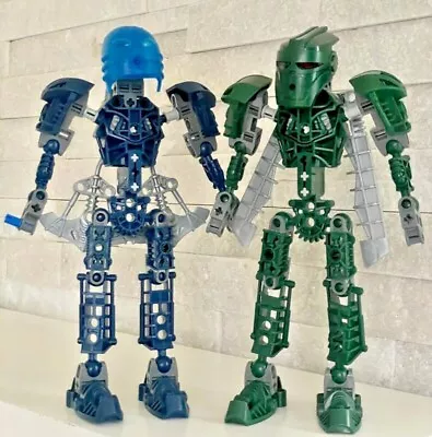 Bionicle Toa Metru:   8602 Nokama   8605 Toa Matau  .  Complete  . • $23.50
