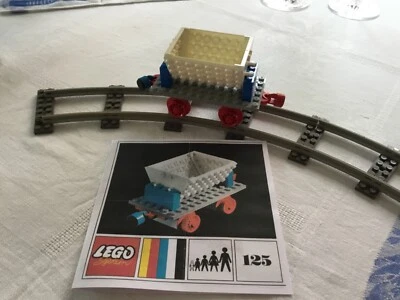 £8.33 • Buy LEGO Railway 125, Lorraine Wagon / Tipper Wagon + Color Copy Of The BA