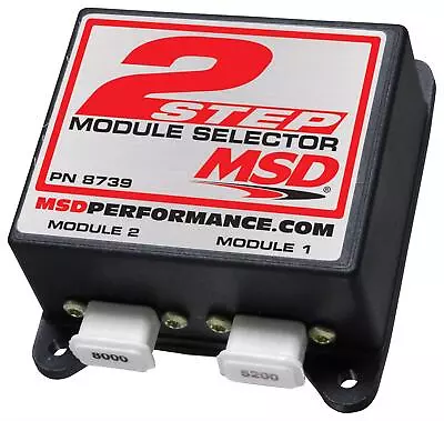 MSD 8739 Multi-Step Module Selector 2-Step Plastic Black Ea • $122.95