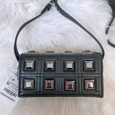 $39 • Buy Zara Womens Crossbody Bag Black New