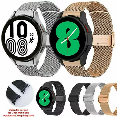  Milanese Watch Band Strap Curved Fit For Samsung Galaxy Watch 4 40/42/44/46mm  • $18.99