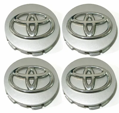 Silver Wheel Center Caps Hubcaps For 05-12 Toyota Avalon Sienna OEM 2.5'' 4pc • $19.99