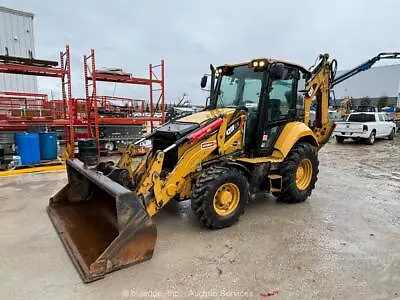 2018 Caterpillar 420F2 IT Backhoe Wheel Loader Tractor Cab Bucket 4x4 Bidadoo • $16200