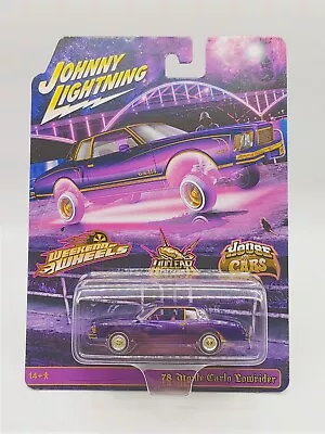 JOHNNY LIGHTNING ‘78 Chevy Monte Carlo SS Weekend Of Wheels Exclusive Lowrider • $19.49