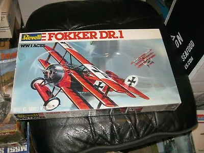 Sealed Fokker Dr.1 By Revell In 1/28 Scale From 1981 • $39.99