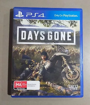 Days Gone - Sony PlayStation 4 PS4 Game VGC Complete MA15+ Zombies - Tested • $24