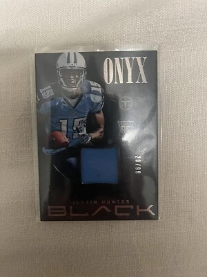 $2.99 • Buy 2013 Panini Black Onyx Rookie Materials /99 Justin Hunter #16 Rookie RC