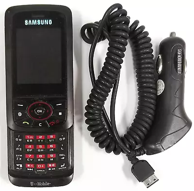 Samsung Blast SGH-T729 - Black And Red ( T-Mobile ) Rare Slider Phone - Bundled • $31.44