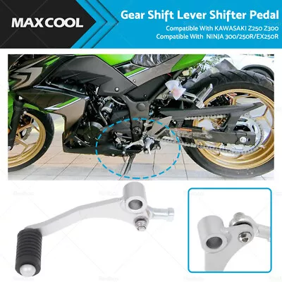 Gear Shift Lever Shifter Pedal Suitable For KAWASAKI Z250 Z300 NINJA 300/250R • $36.63