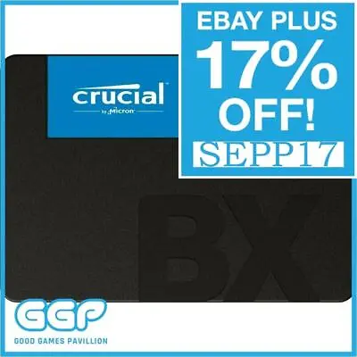 $55 • Buy Crucial 240GB 120GB 480GB 1TB 2TB SSD 2.5  BX500 Series Internal Solid State