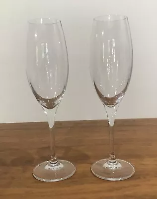 2 Krosno *Vinoteca* Champagne Flutes - Made In Poland 250ml • $25