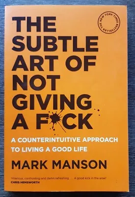 $12.50 • Buy The Subtle Art Of Not Giving A F*ck: A Counterintuitive Approach To Living A...