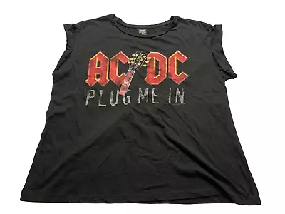 ACDC Plug Me In T-Shirt Size 20 • $20.97