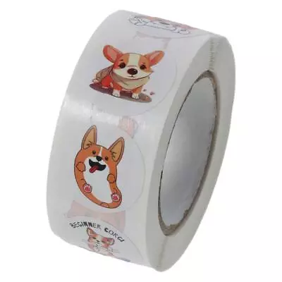 500Pcs Animals Seals Labels Cartoon Label Sticker Roll  Motivational Rewards • £4.67