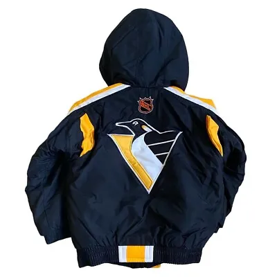 Starter NHL Pittsburgh Penguins YOUTH Jacket Sz S • $65