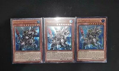 3x Yugioh Card - Mermail Abyssteus Ultimate Rare CBLZ-EN083 (LP) • $96.54