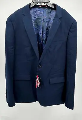 Soul Of London Suit Jacket Blue Navy Men 46R NEW NWT N167 • $89.70