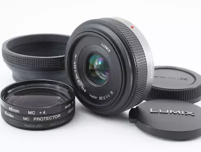 Panasonic LUMIX G 20mm F/1.7 ASPH. LENS H-H020 W/Cap From Japan [Near Mint] #211 • $184