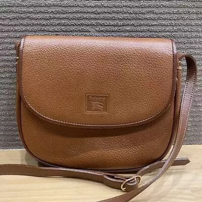 Burberrys Shoulder Bag Leather Brown Vintage • $126.95