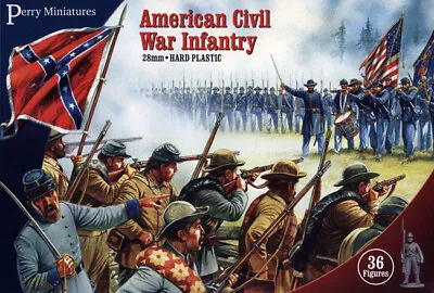 Perry Miniatures American Civil War Infantry New • $32.59