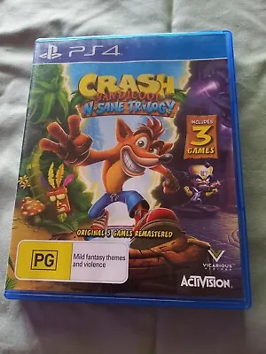 Crash Bandicoot N. Sane Trilogy (PlayStation 4) • $22