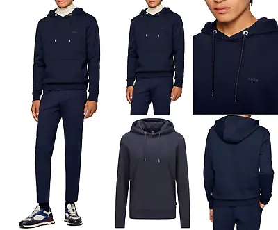 HUGO BOSS Seeger 67 Hoodie Pullover Sweater Sweatshirt Hood Jumper Jacket M • $152.09