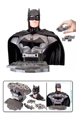 DC Comics 🦸 Justice League BATMAN BUST 🦇 3D PUZZLE 16cm Action Figure • $24.99