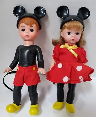 Vtg 2004 MCDONALD'S DISNEY''S MOUSEKETEERS MADAM ALEXANDER DOLLS SET /2 (B2-SZ) • $18