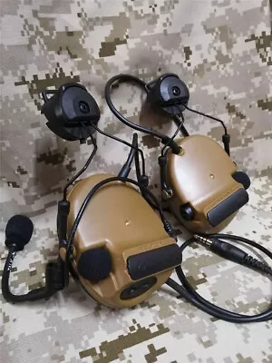 TCA Comtac III Headset Military Earphone Fast Helmet Version For PRC 152 Radio • $109.80