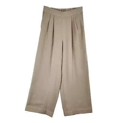 Marla Wynne Layers Womens Straight Wide Leg Crop Pants Pull On Trouser XXS • $23.73