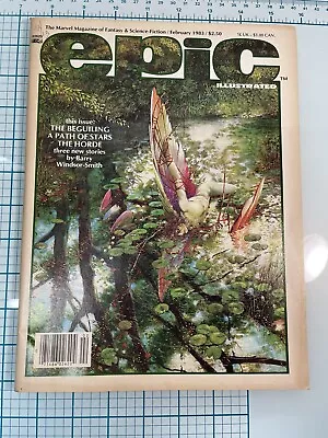 Marvel Comic Magazine  Epic Illustrated  February 1983 Vol. 1 #16 • $8