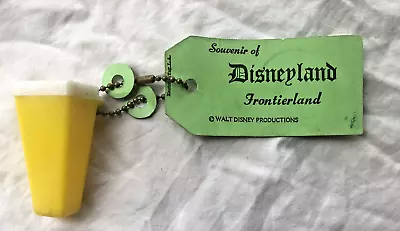 Vintage Disneyland Photo Viewer Keychain Mark Twain River Boat 1960's Postmark • $65