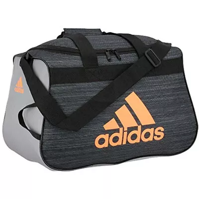 Adidas Diablo Small Duffel Bag - Black/Orange/Grey • $25