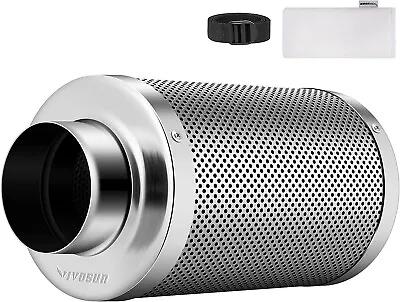 8  Inch Air Carbon Filter Virgin Charcoal For Inline Fan With Prefilter • $69.99