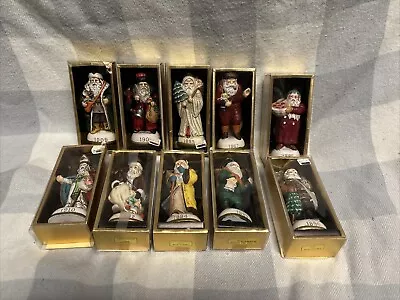 Lot Of 10 Memories Of Santa Claus Collection Christmas Ornament Original Boxes • $49.99