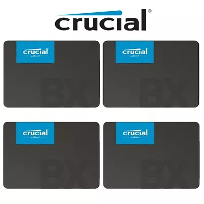 SSD 1T 240GB 480GB 2TB Crucial BX500 Solid State Drive 2.5  SATA III 540MB/s New • $229.95