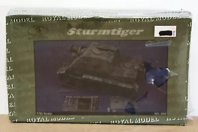 Royal Model 099 1:35  Photo Etched Micro Details Set For Sturmtiger Tamiya 35177 • $21.99