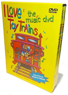 I Love Toy Trains The Music DVD NEW James Coffey Kids Model Trains Audio & Video • $24.95