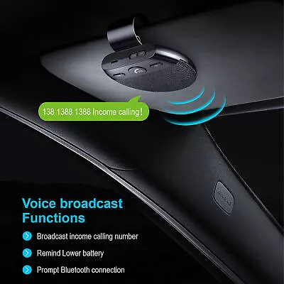 Sp11 Handsfree Speaker Multipoint Connection Super Sound Effect Wireless Car • $16.68