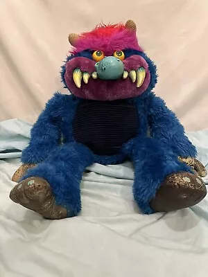 Vintage 1986 My Pet Monster AmToy 24 Inch Big Plush Original With Cuffs. • $400