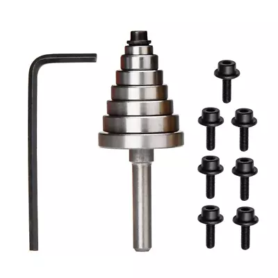 7PCS Multi-Rabbet Top Mounted Bearings Replacement Kit Rabbeting Router Bit Ball • $23.66