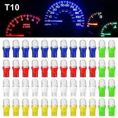 10/30/50 T10 194 LED Bulb For Instrument Panel Gauge Cluster Dash Light 168 2825 • $6.69