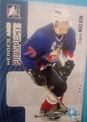 EVGENI MALKIN - 2006 ITG  WORLD PROSPECT #278 RC Magnitogorsk Metallurg • $8