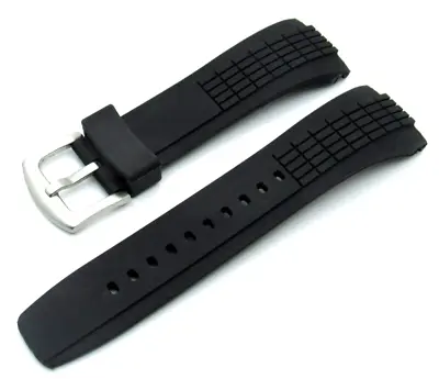 26mm Rubber Watch Band Strap For SEIKO VELATURA KINETIC SRH006 SPC007 YACHTING • $24.99