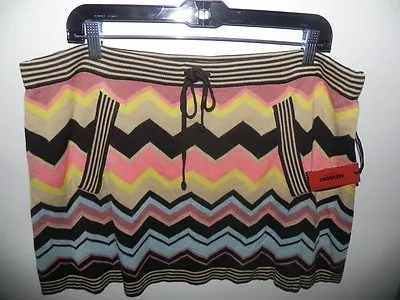 Missoni For Target Sweater Skirt Multi-Color Chevron Zigzag XL • $75