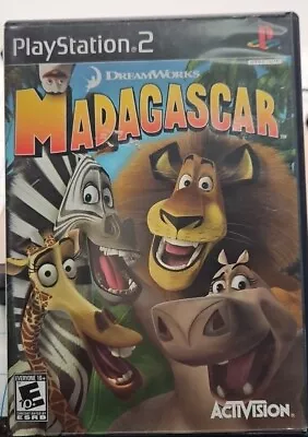 DreamWorks Madagascar PlayStation 2 PS2 DreamWorks  Activision  No Manual • $7.77