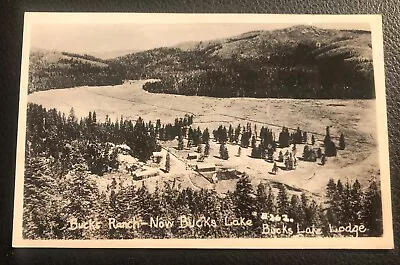 RPPC Buck's Ranch Now Buck's Lake CA Plumas CO Near Quincy Feather River Photo • $9.75