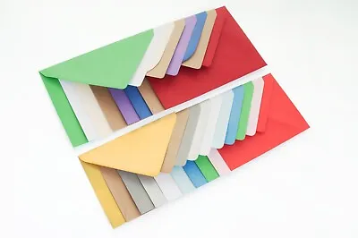 5  X 7  (133x184mm) Diamond Flap Envelopes 100gsm - 20+ Colours Available • £1.95