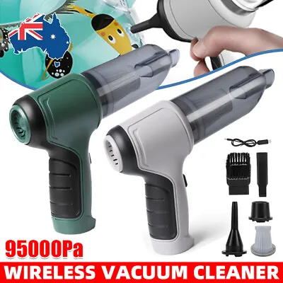 95000PA Mini Car Vacuum Cleaner Cordless Small Portable Auto Wireless Duster AU • $21.95
